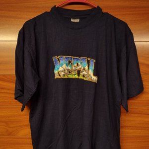 Men's Shangri-La Sz.46 Made in Nepal Embroidered T Shirt